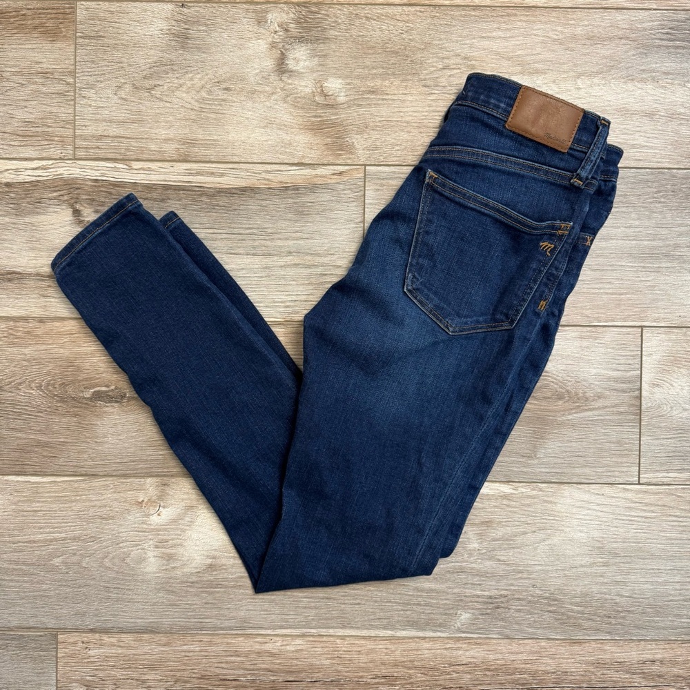 Madewell Women’s Denim Jeans 9” Mid-Rise Skinny Size 26 5 Pocket Design Tapered